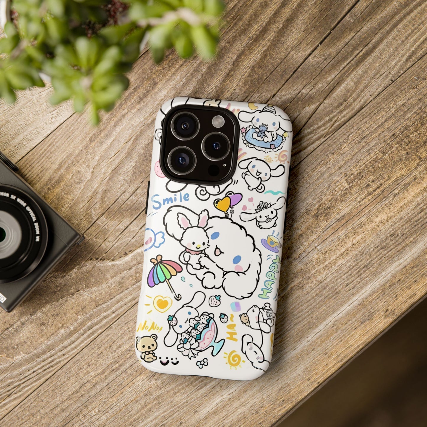 Charming My Melody Themed Durable Phone Case