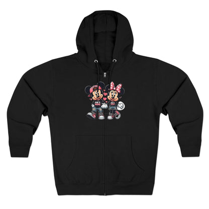 Mickey & Minnie Couple Unisex Zip Hoodie