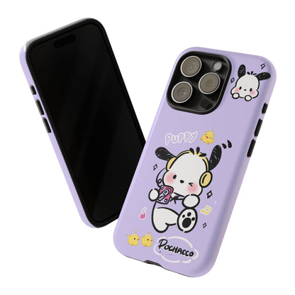 Pochacco Patterned Durable Phone Case