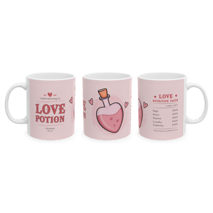 Love Potion Valentine's Day Mug with Adorable Design