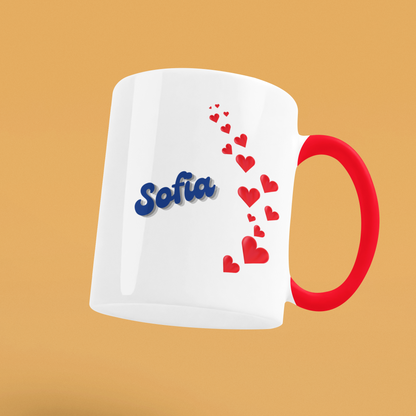 Personalized Letter & Name Coffee Mugs