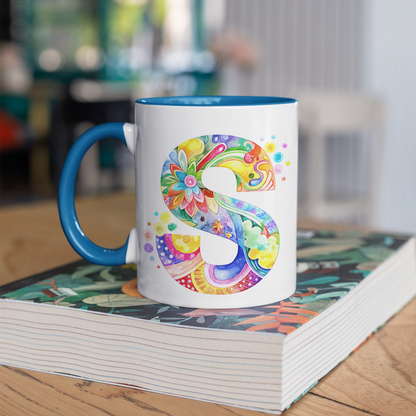 Personalized Letter & Name Coffee Mugs