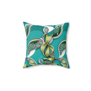 Celtic Knot Shamrock Pillow - St. Patrick's Day Decor | Soft Durable Fabric | Home Decor Essential