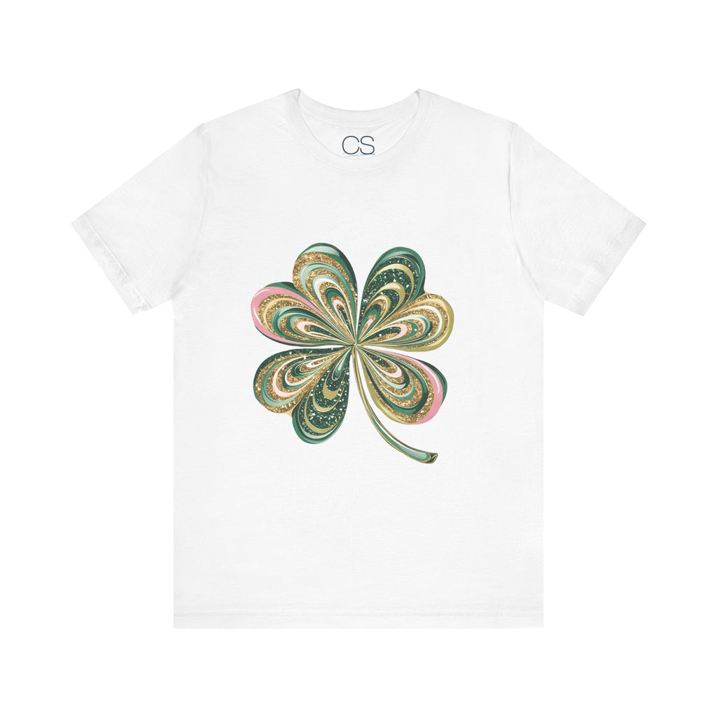 Artistic Shamrock T-Shirt | Soft Premium Cotton Tee | Casual Everyday Comfort - Image 8