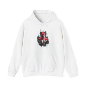 Spider-Man-Themed Hooded Sweatshirt | Cozy Fleece Lined | Perfect for Cold Days