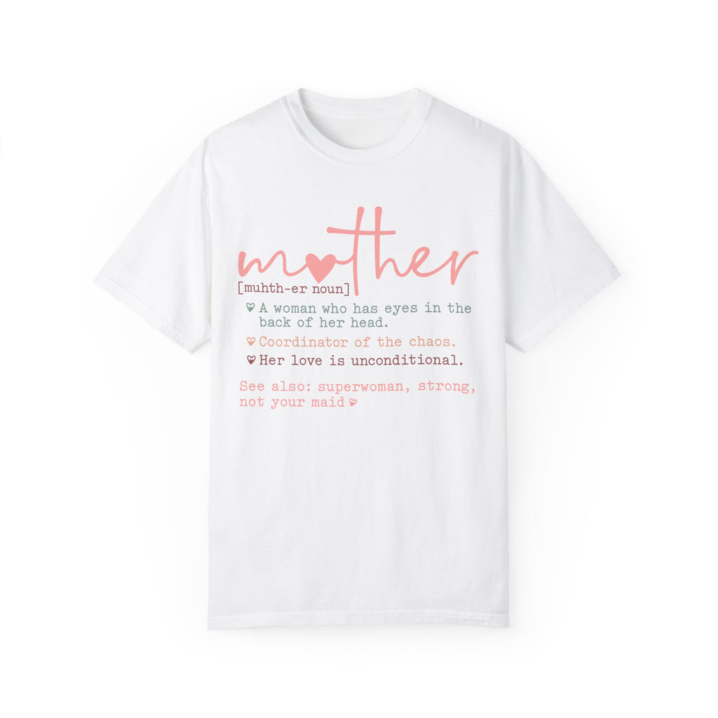 Mother Definition T-Shirt | Soft Premium Cotton Tee | Casual Everyday Comfort