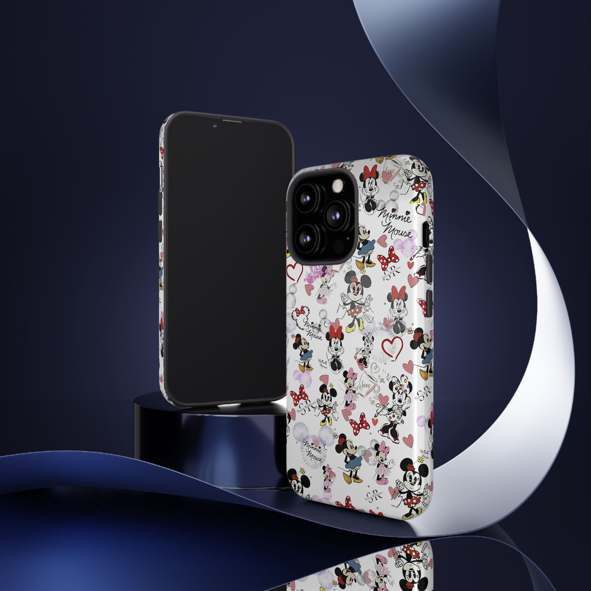 Vintage Minnie Mouse Durable Phone Case - Image 10