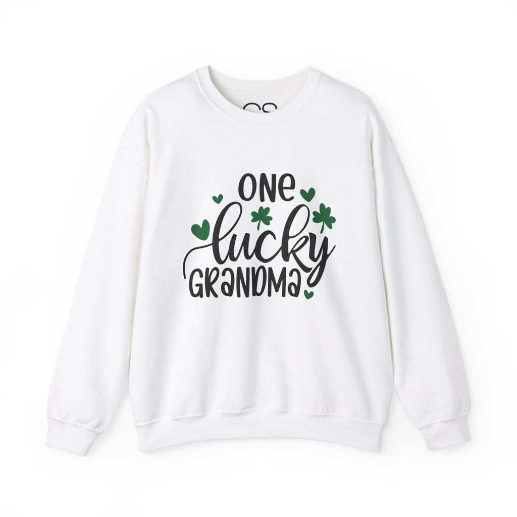 Personalized One Lucky Grandma St. Patrick's Day Sweatshirt - With Bundle | Comfortable Cotton Blend | Everyday Casual