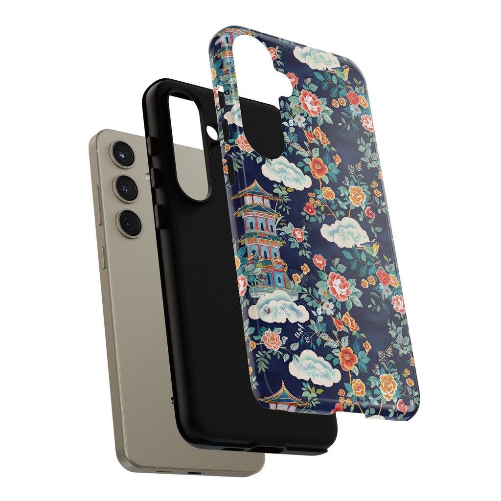 Enchanting Chinoiserie-Inspired Durable Phone Case | Shock-Absorb Protection | Sleek Modern Style - Image 6