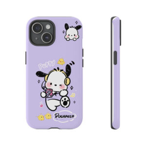 Pochacco Patterned Durable Phone Case | Shock-Absorb Protection | Sleek Modern Style
