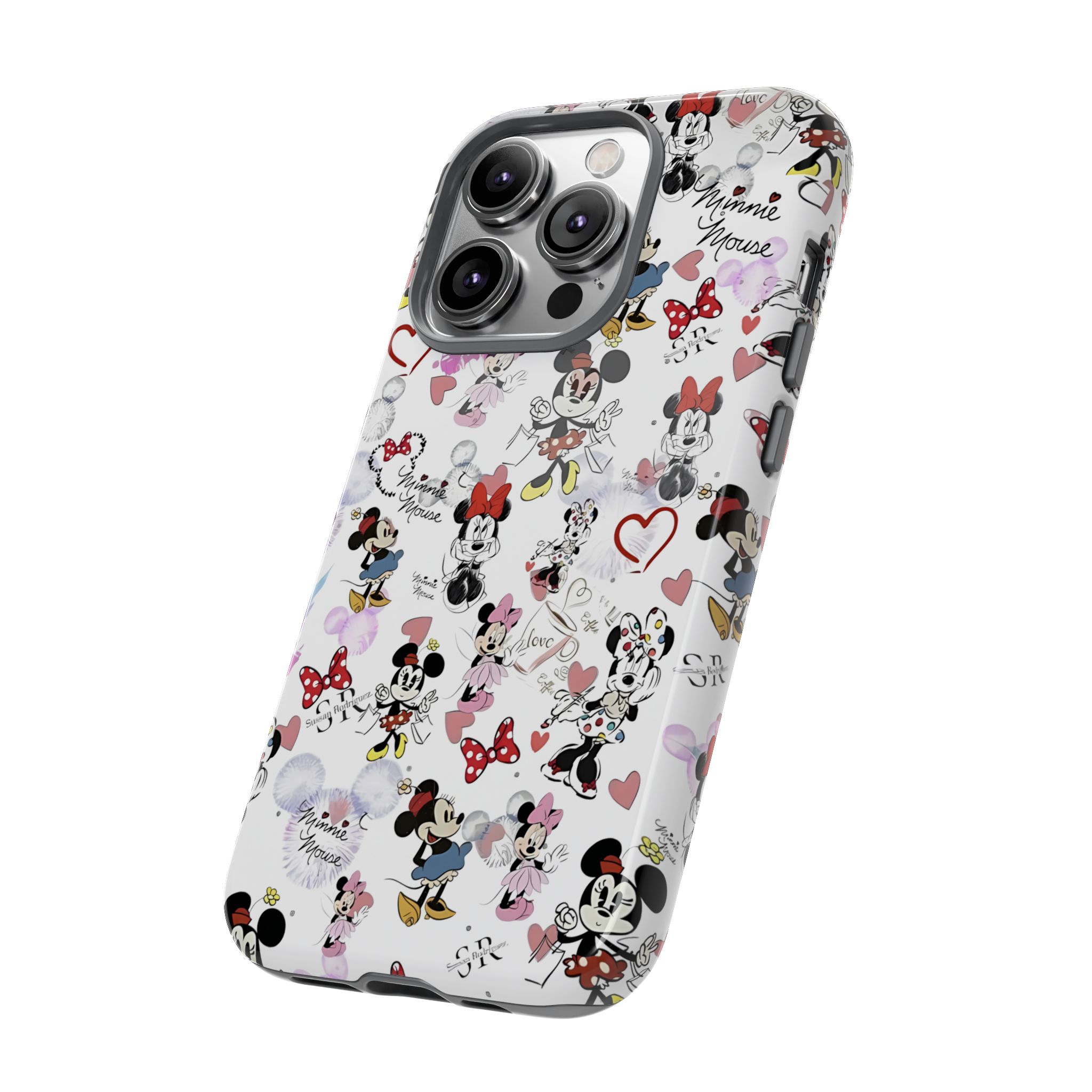 Vintage Minnie Mouse Durable Phone Case - Image 22