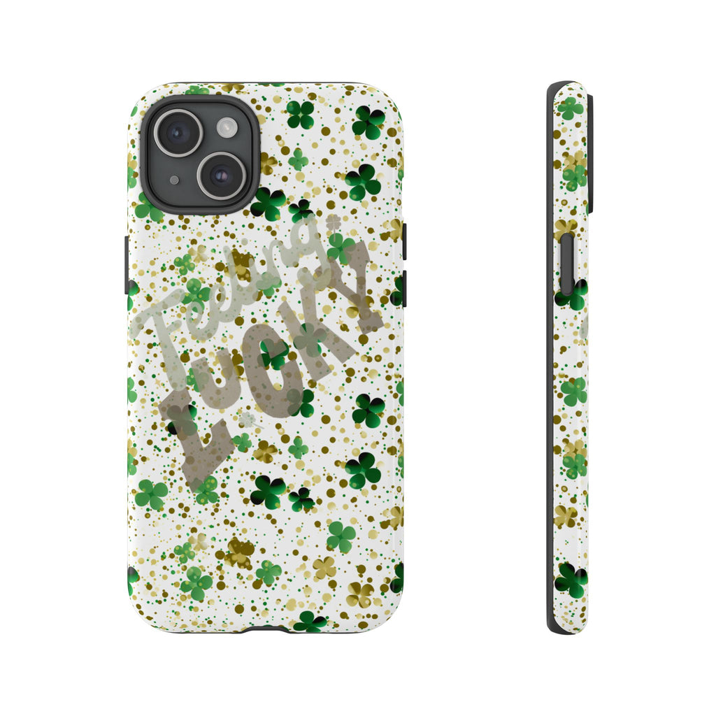 Feeling Lucky St. Patrick’s Day Phone Case – Durable & Stylish | Shock-Absorb Protection | Sleek Modern Style - Image 8