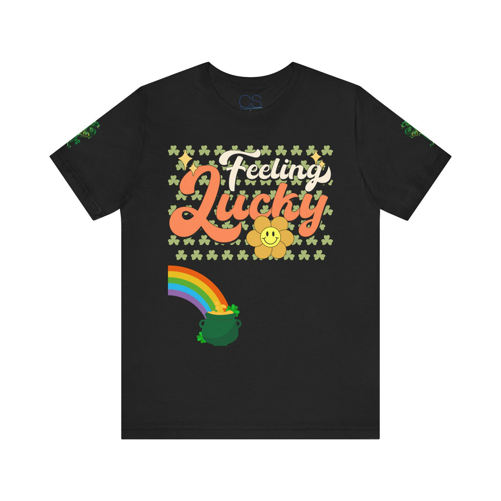 Feeling Lucky St. Patrick's Day Unisex Jersey Short Sleeve Tee | Soft Premium Cotton Tee | Casual Everyday Comfort - Image 10