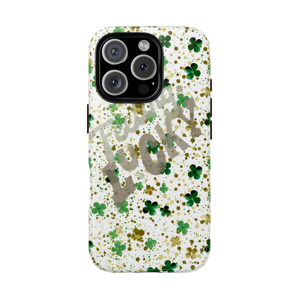 Feeling Lucky St. Patrick’s Day Phone Case – Durable & Stylish | Shock-Absorb Protection | Sleek Modern Style - Image 23