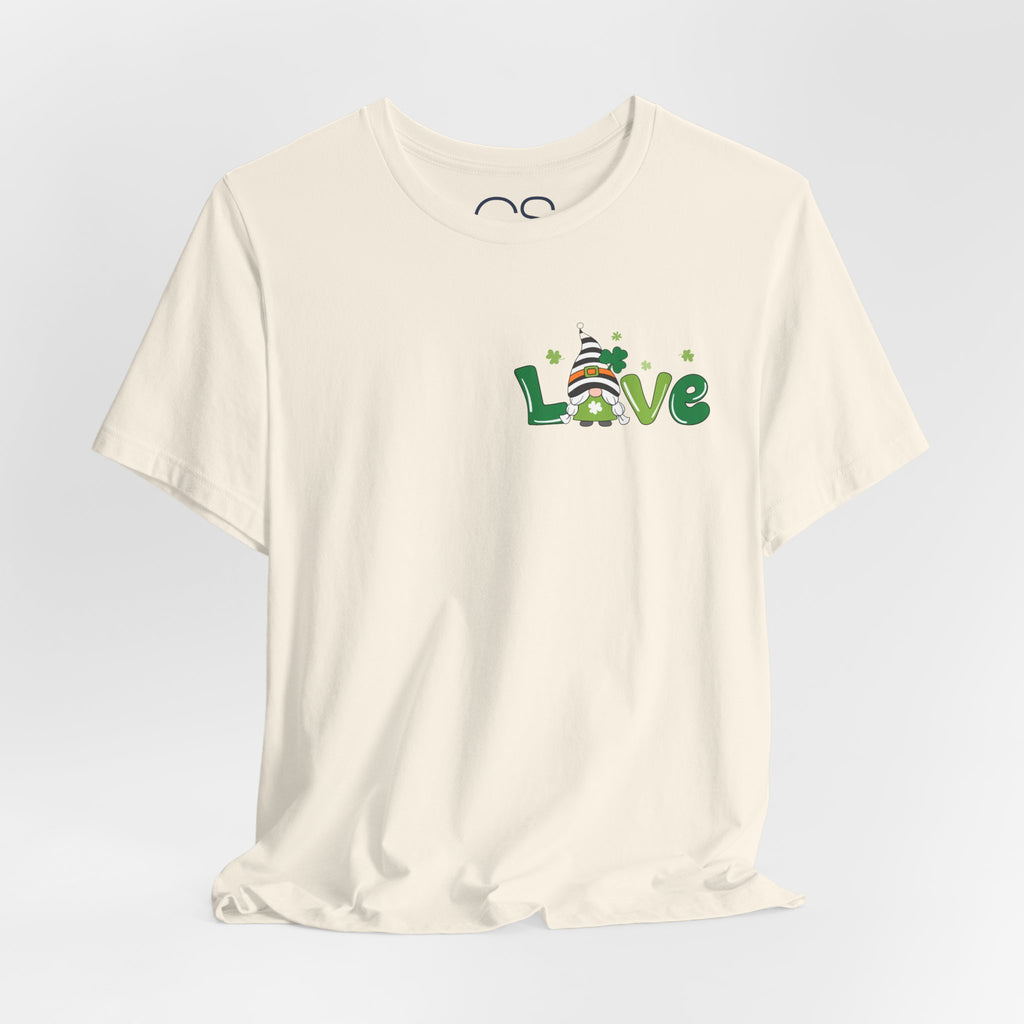 St. Patrick's Love GNOME Unisex Jersey Short Sleeve Tee | Soft Premium Cotton Tee | Casual Everyday Comfort - Image 21