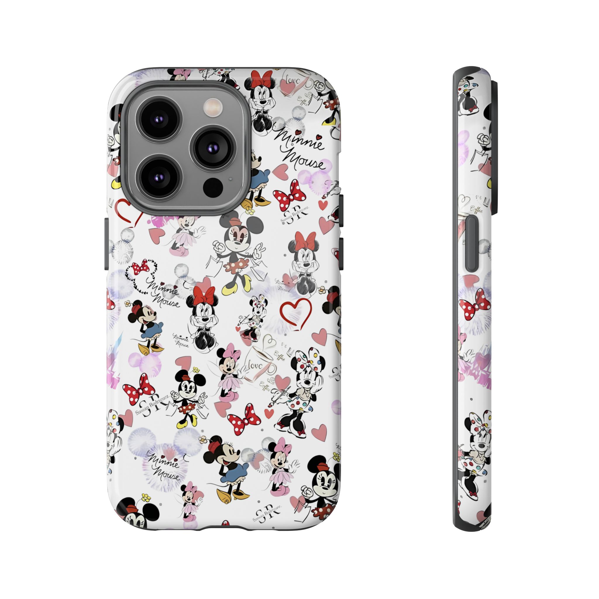 Vintage Minnie Mouse Durable Phone Case - Image 21