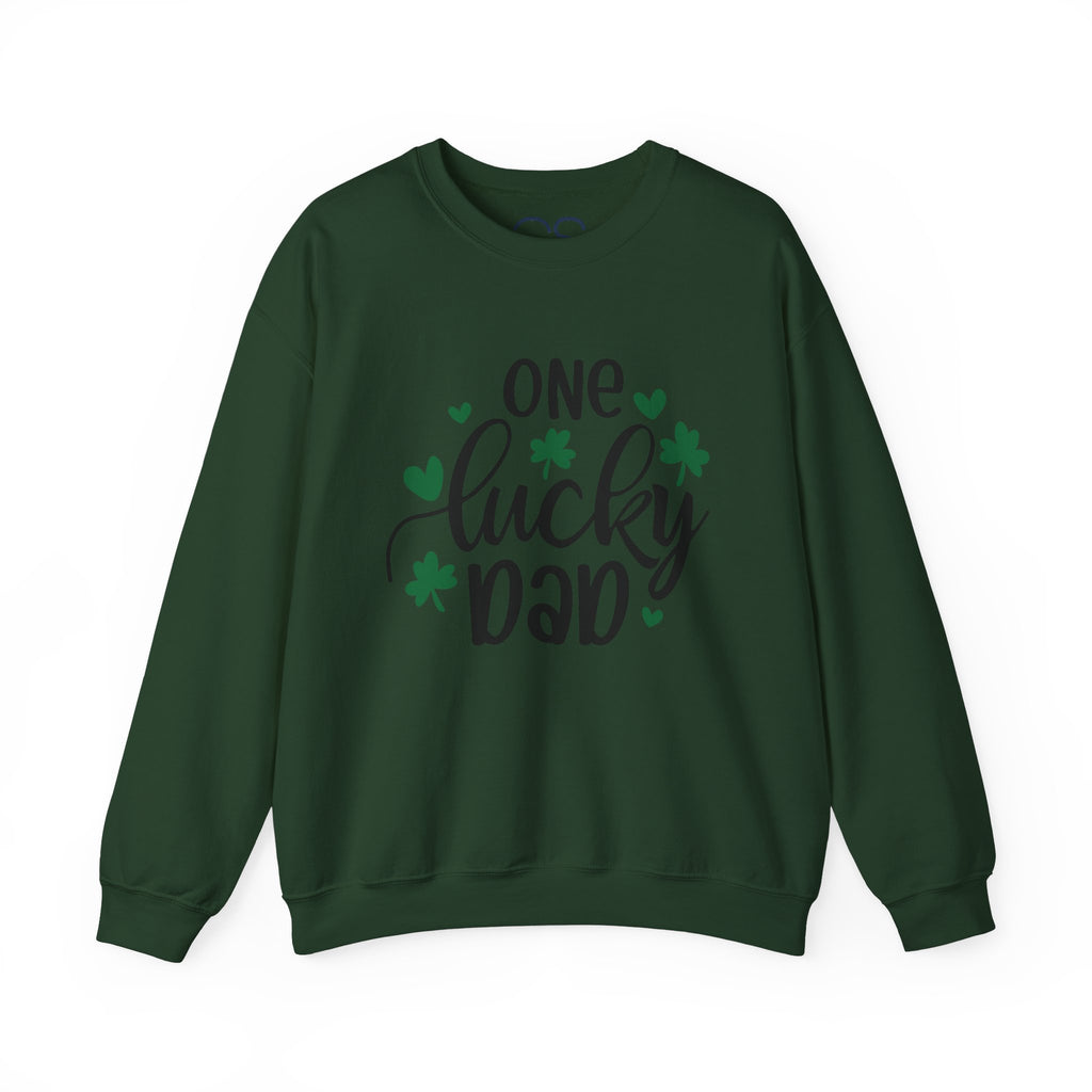 One Lucky Dad St. Patrick's Day Sweatshirt - With Bundle | Comfortable Cotton Blend | Everyday Casual - Image 9