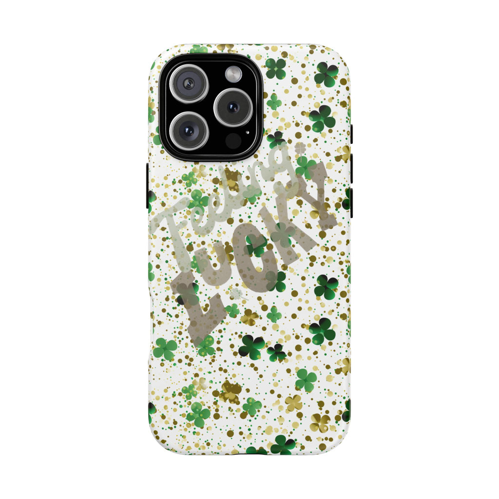 Feeling Lucky St. Patrick’s Day Phone Case – Durable & Stylish | Shock-Absorb Protection | Sleek Modern Style - Image 26