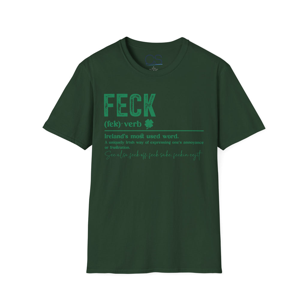 Luck of the Irish Shamrock Unisex Softstyle T-Shirt | Soft Premium Cotton Tee | Casual Everyday Comfort - Image 18