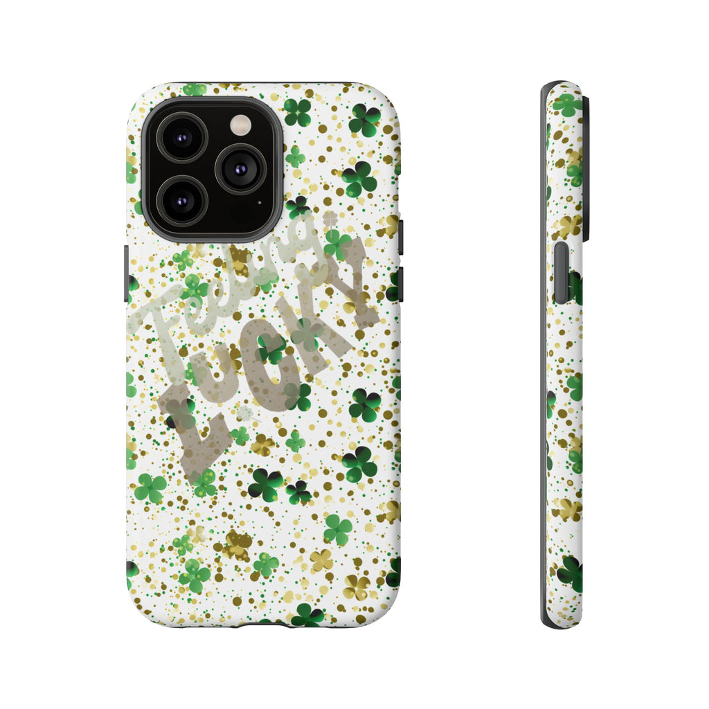 Feeling Lucky St. Patrick’s Day Phone Case – Durable & Stylish | Shock-Absorb Protection | Sleek Modern Style - Image 40