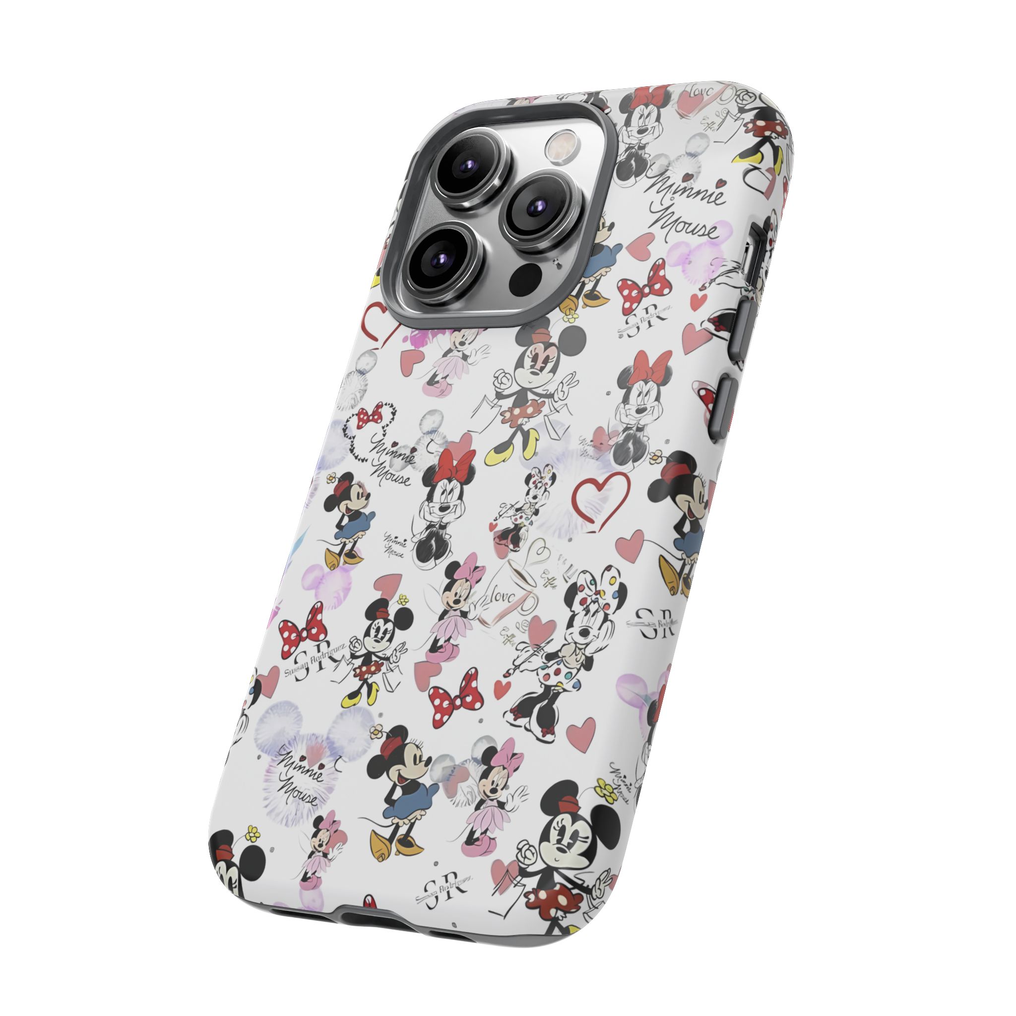 Vintage Minnie Mouse Durable Phone Case - Image 26