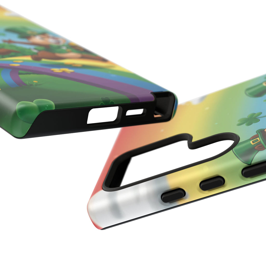 Disney Chip 'n Dale St. Patrick's Day Durable Phone Case | Shock-Absorb Protection | Sleek Modern Style - Image 7