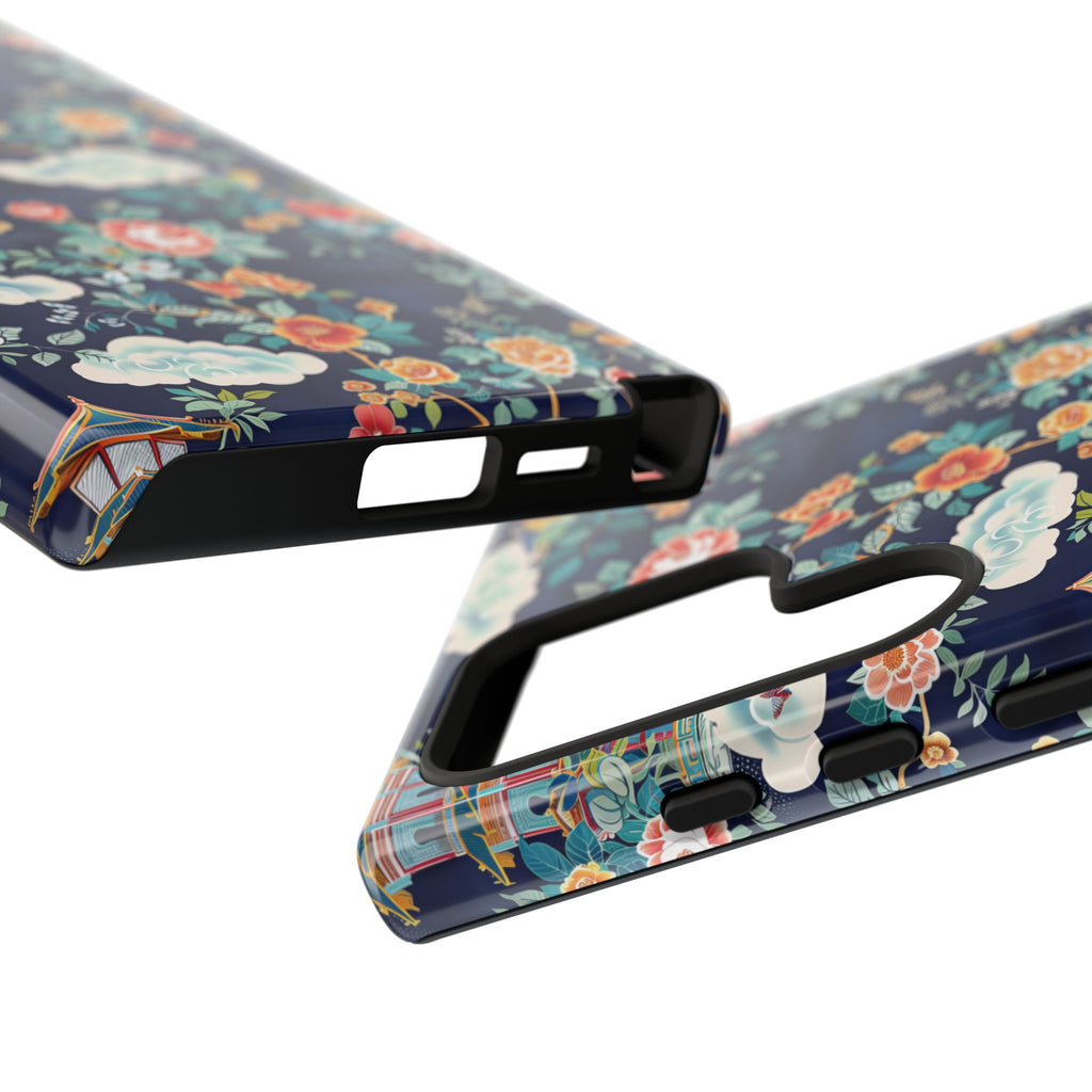 Enchanting Chinoiserie-Inspired Durable Phone Case | Shock-Absorb Protection | Sleek Modern Style - Image 8