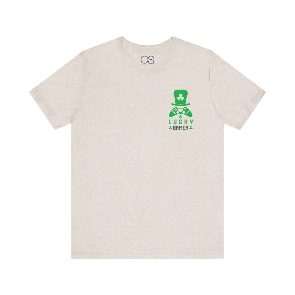 Gamerchaun St. Patrick's Day Gaming T-Shirt | Soft Premium Cotton Tee | Casual Everyday Comfort - Image 4