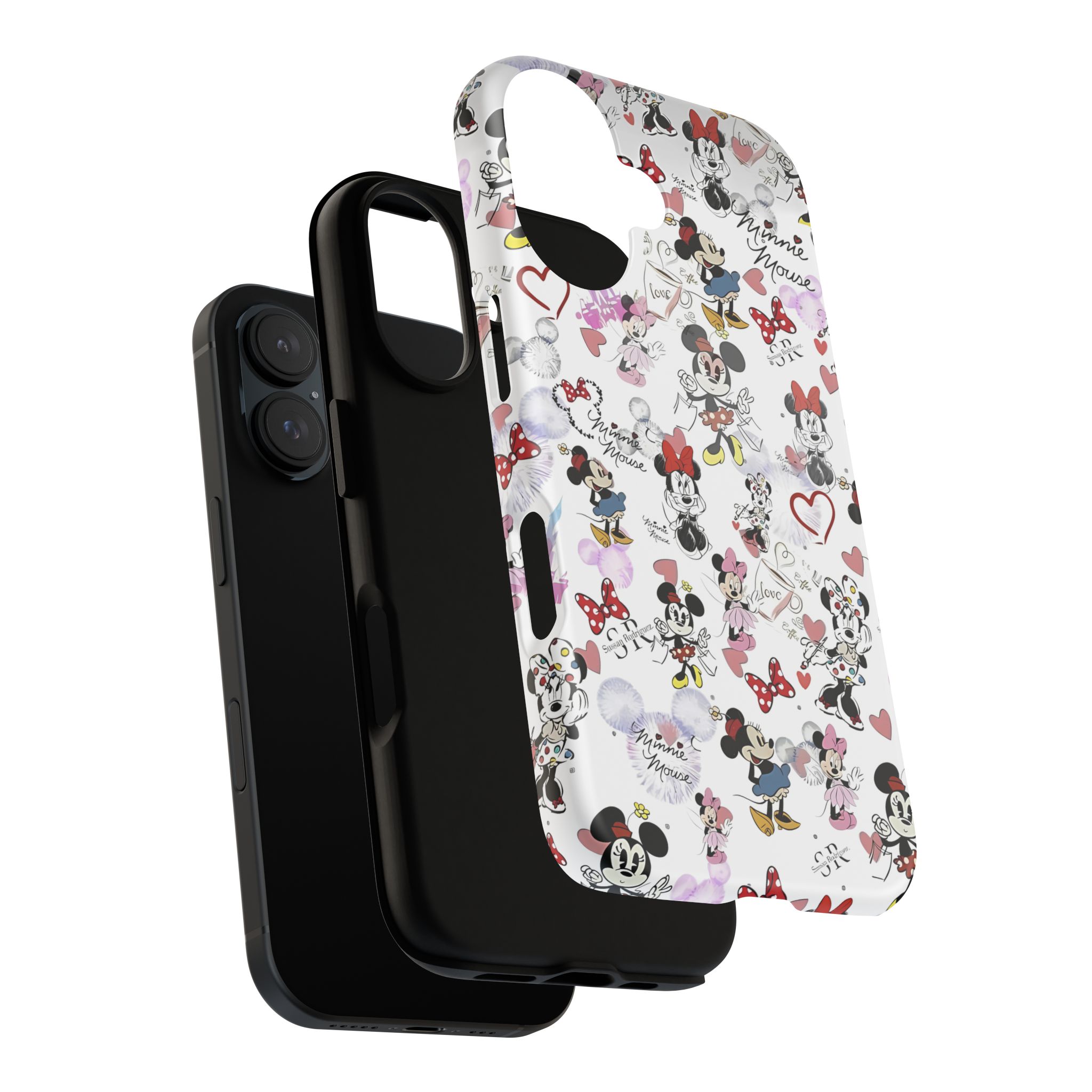 Vintage Minnie Mouse Durable Phone Case - Image 123