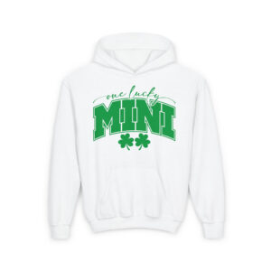 One Lucky Mini Kids Hoodie for St. Patrick's Day | Soft Kids Cotton | Comfortable Playwear