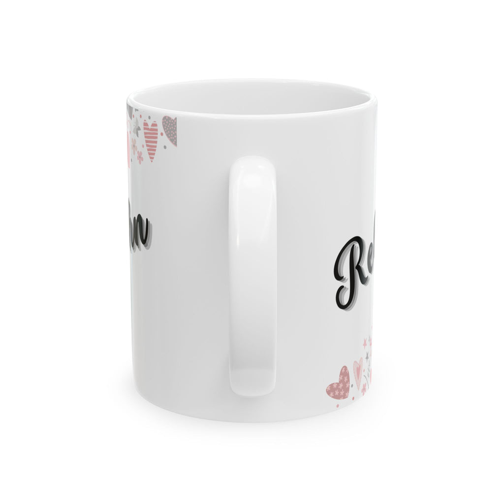 Personalized Valentine's Day Mug With Custom Names | Premium Ceramic Cup | Perfect Gift for Coffee Lovers - Image 4