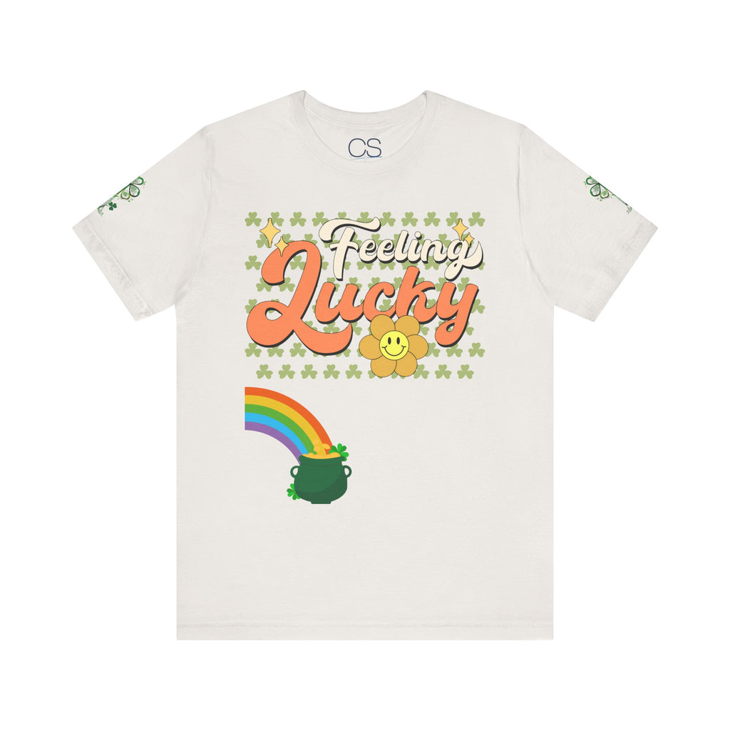 Feeling Lucky St. Patrick's Day Unisex Jersey Short Sleeve Tee | Soft Premium Cotton Tee | Casual Everyday Comfort - Image 13