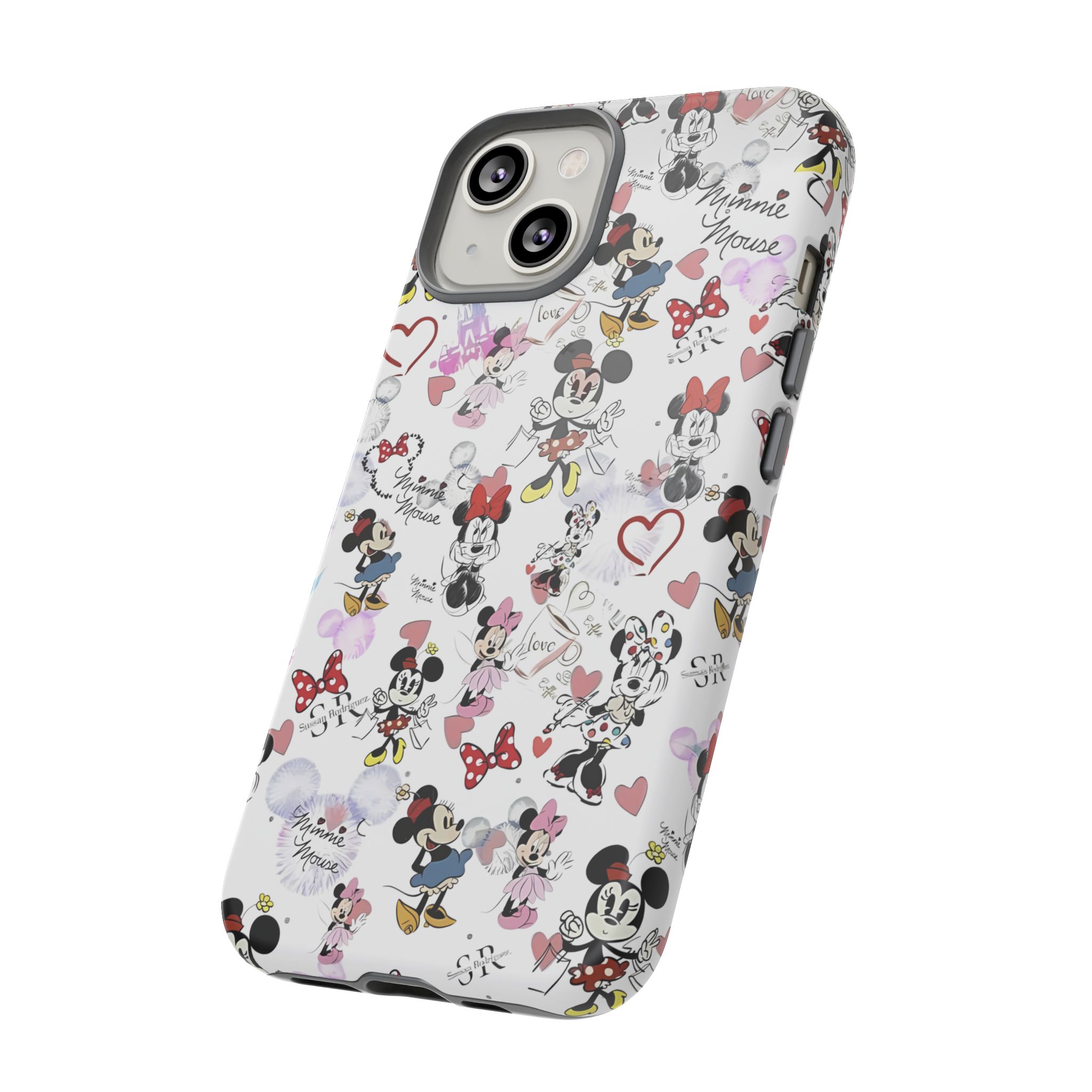 Vintage Minnie Mouse Durable Phone Case - Image 18