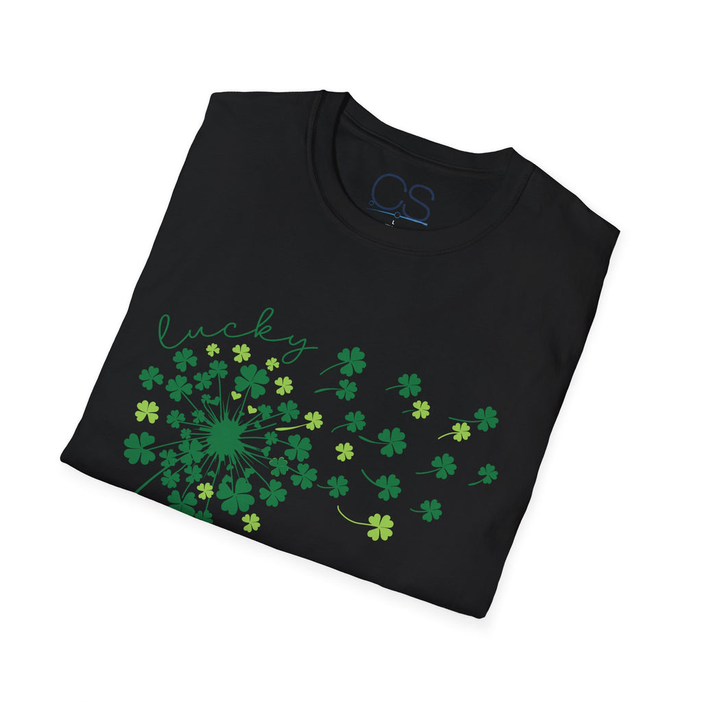 Luck of the Irish Dandelion Unisex Softstyle T-Shirt | Soft Premium Cotton Tee | Casual Everyday Comfort - Image 19