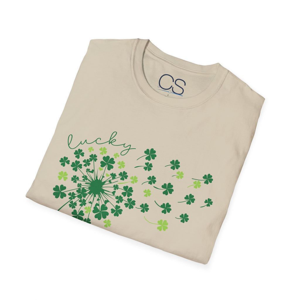 Luck of the Irish Dandelion Unisex Softstyle T-Shirt | Soft Premium Cotton Tee | Casual Everyday Comfort - Image 20