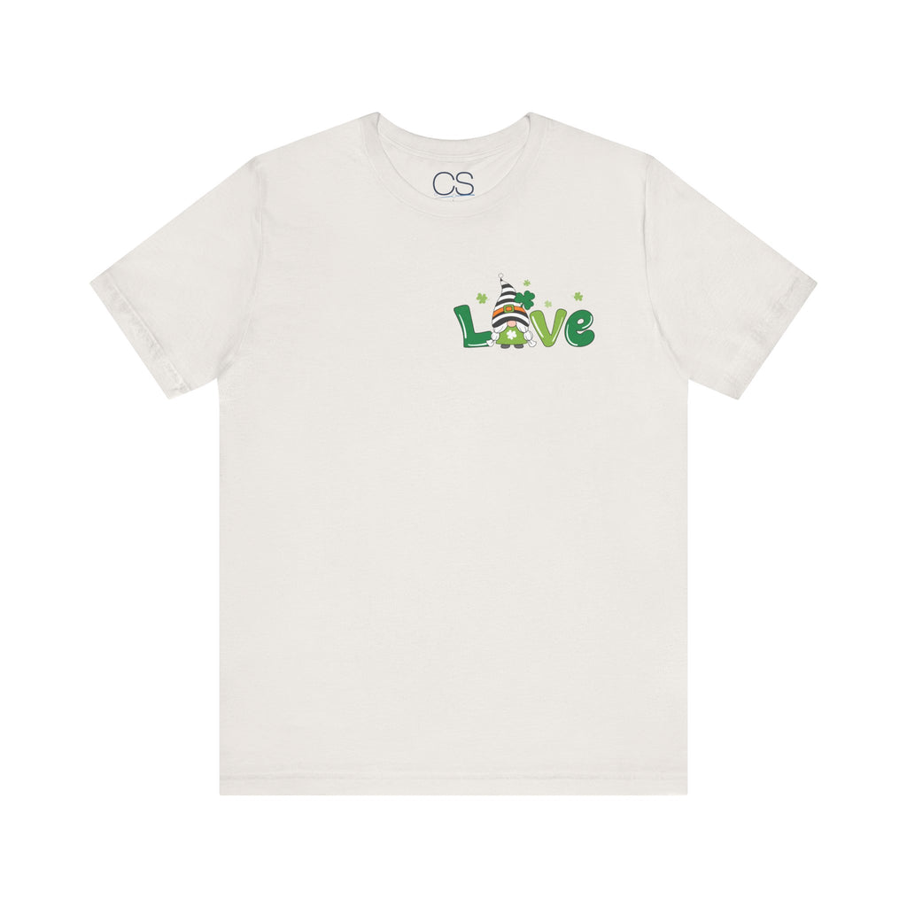 St. Patrick's Love GNOME Unisex Jersey Short Sleeve Tee | Soft Premium Cotton Tee | Casual Everyday Comfort - Image 14