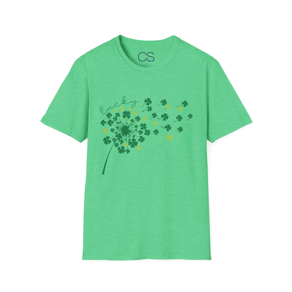 Luck of the Irish Dandelion Unisex Softstyle T-Shirt | Soft Premium Cotton Tee | Casual Everyday Comfort - Image 16