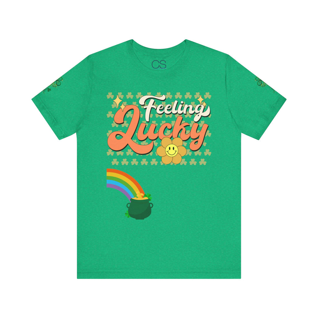 Feeling Lucky St. Patrick's Day Unisex Jersey Short Sleeve Tee | Soft Premium Cotton Tee | Casual Everyday Comfort - Image 17