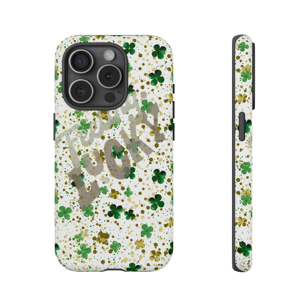 Feeling Lucky St. Patrick’s Day Phone Case – Durable & Stylish | Shock-Absorb Protection | Sleek Modern Style - Image 12