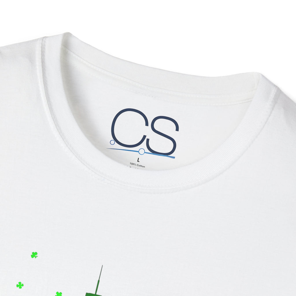 Chicago St. Patrick's Day Unisex Softstyle T-Shirt | Soft Premium Cotton Tee | Casual Everyday Comfort - Image 18