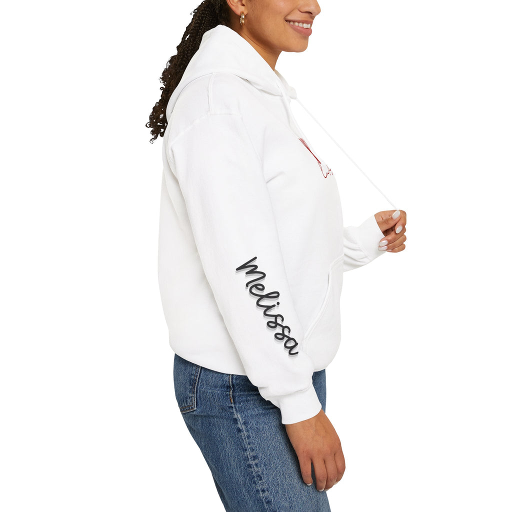 Personalized You Are Loved Hooded Sweatshirt | Cozy Fleece Lined | Perfect for Cold Days - Image 17