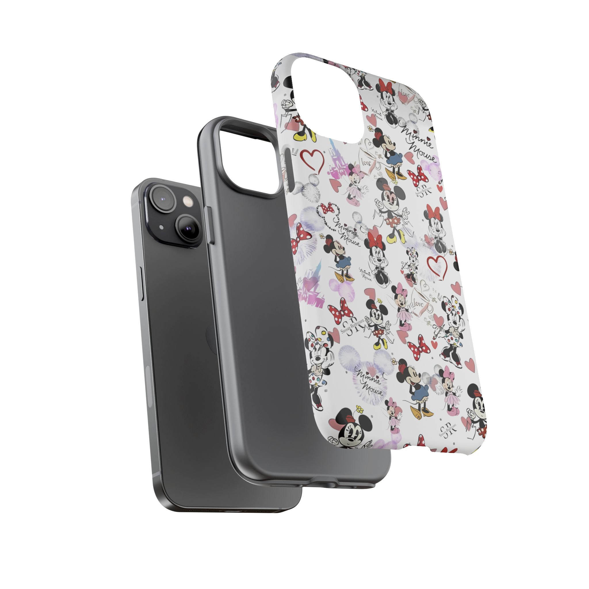 Vintage Minnie Mouse Durable Phone Case - Image 35