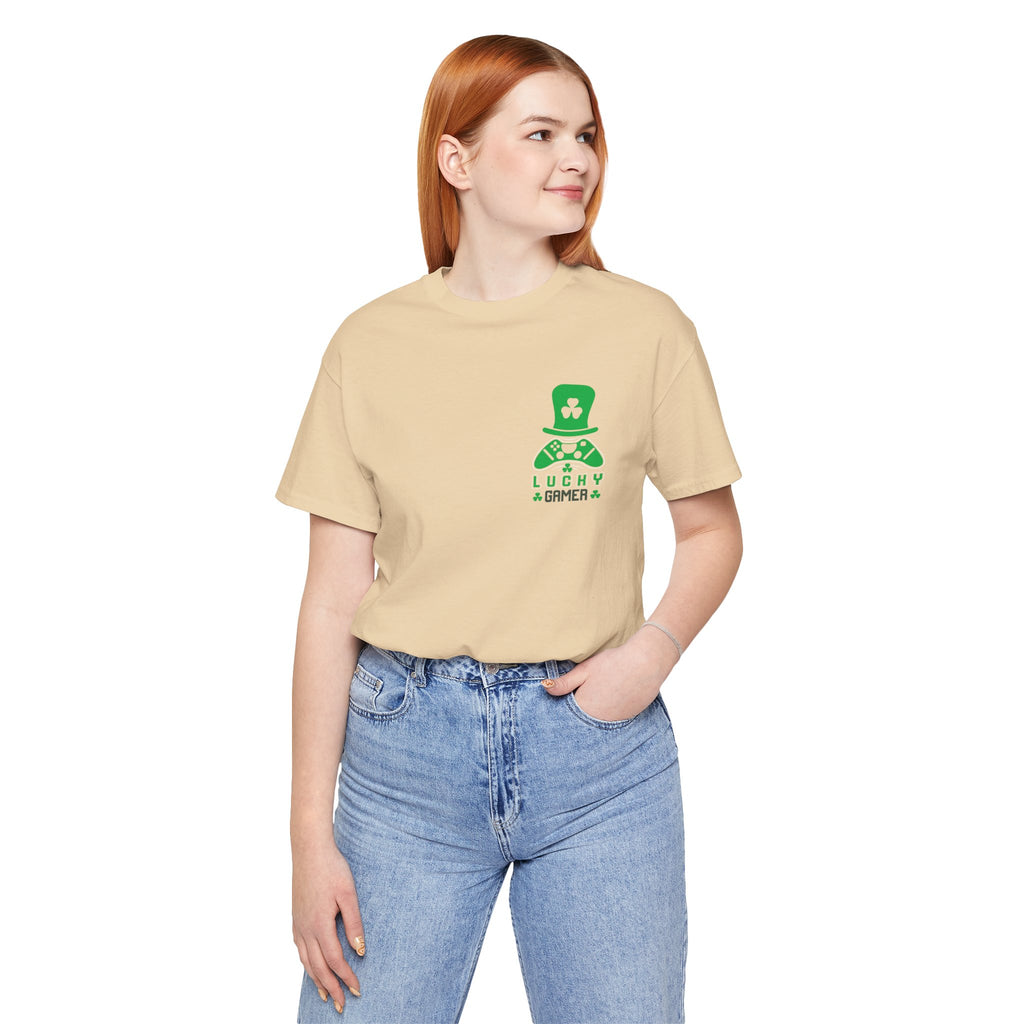Gamerchaun St. Patrick's Day Gaming T-Shirt | Soft Premium Cotton Tee | Casual Everyday Comfort - Image 22