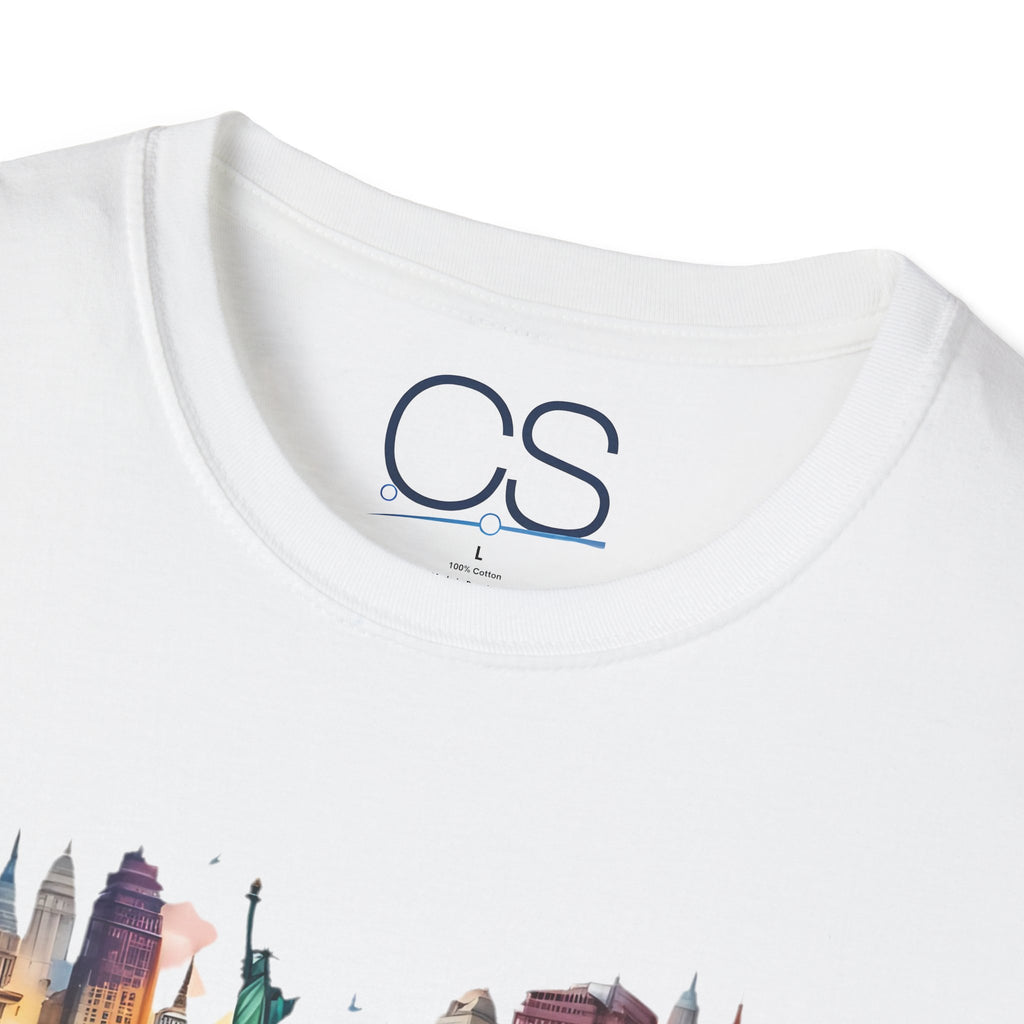 New York Heart Collage T-Shirt | Soft Premium Cotton Tee | Casual Everyday Comfort - Image 3