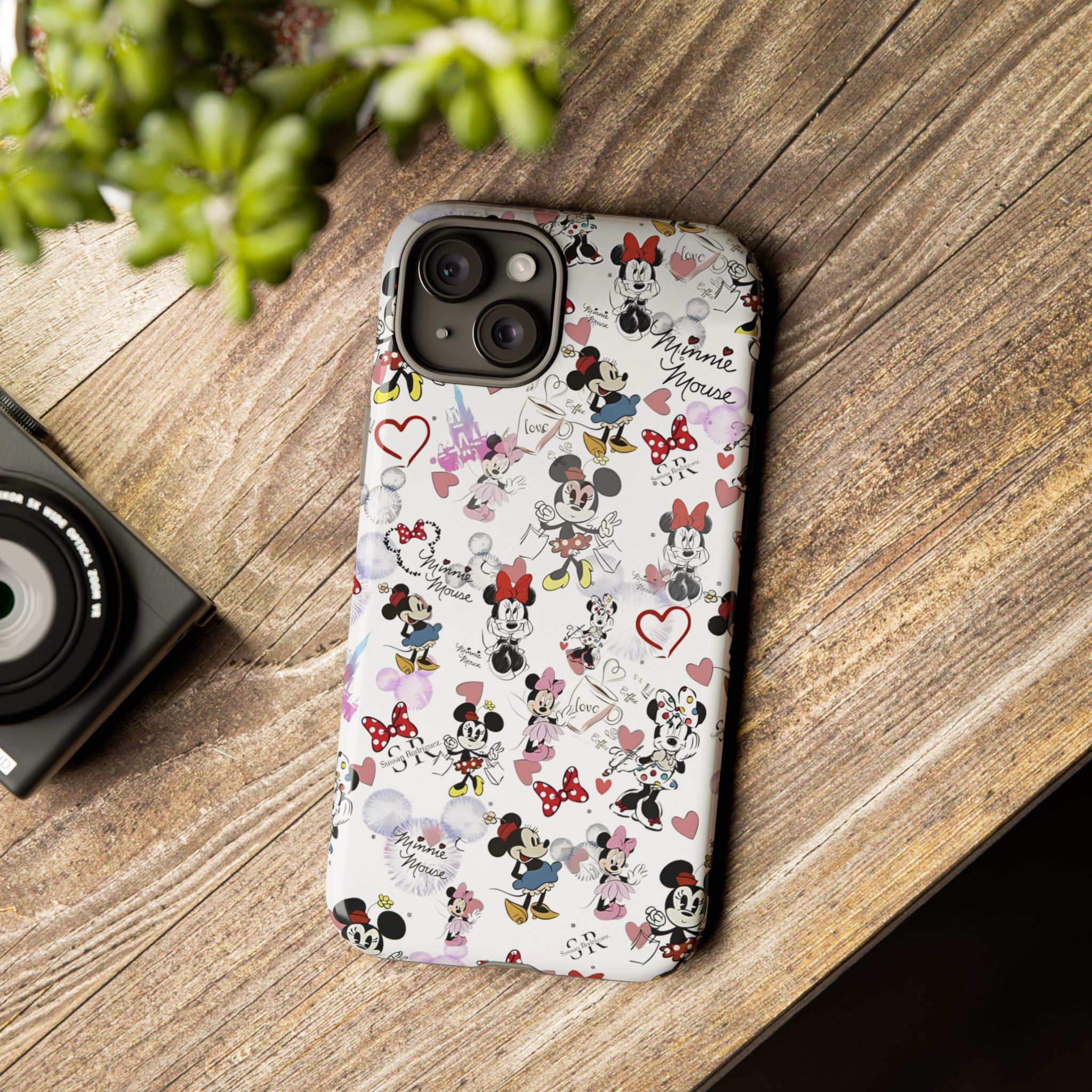 Vintage Minnie Mouse Durable Phone Case - Image 77