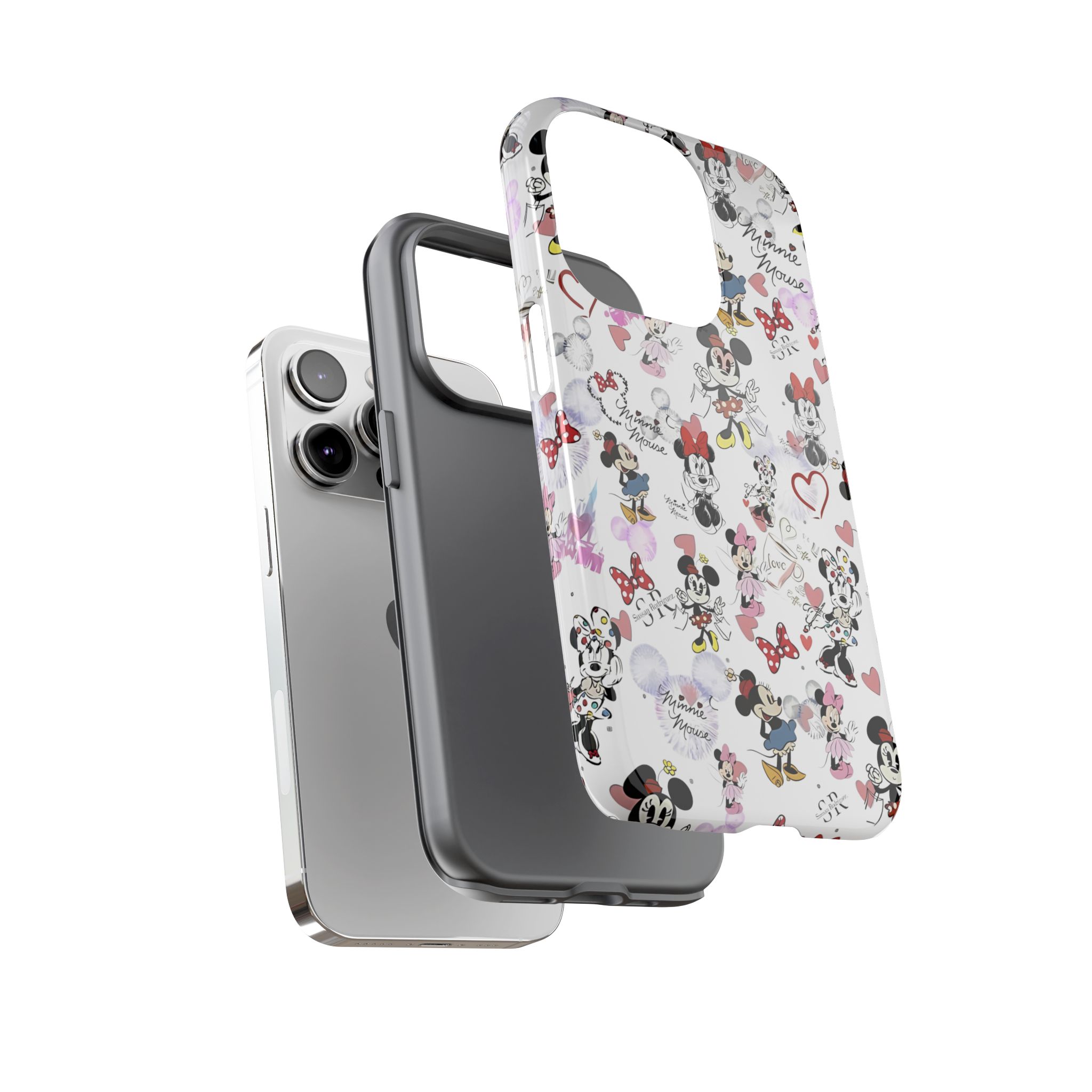 Vintage Minnie Mouse Durable Phone Case - Image 23