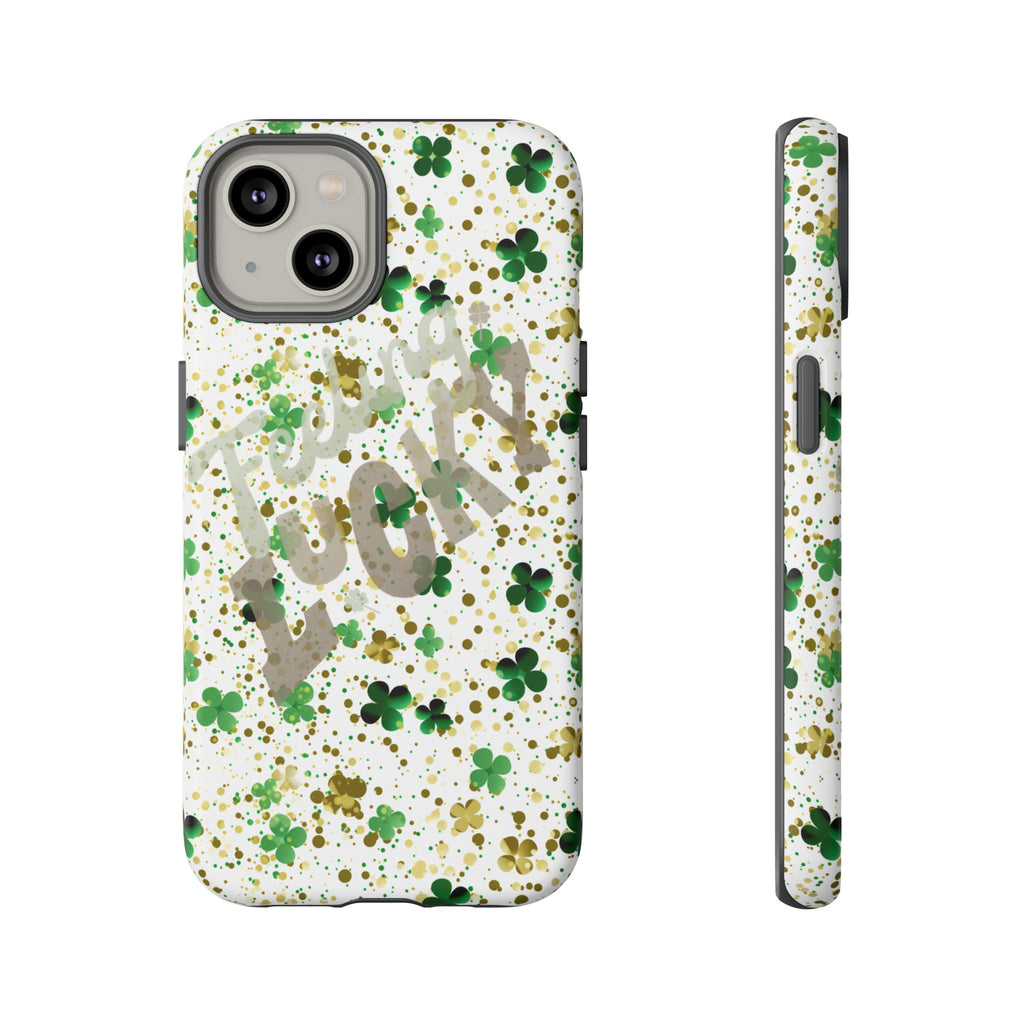Feeling Lucky St. Patrick’s Day Phone Case – Durable & Stylish | Shock-Absorb Protection | Sleek Modern Style - Image 34
