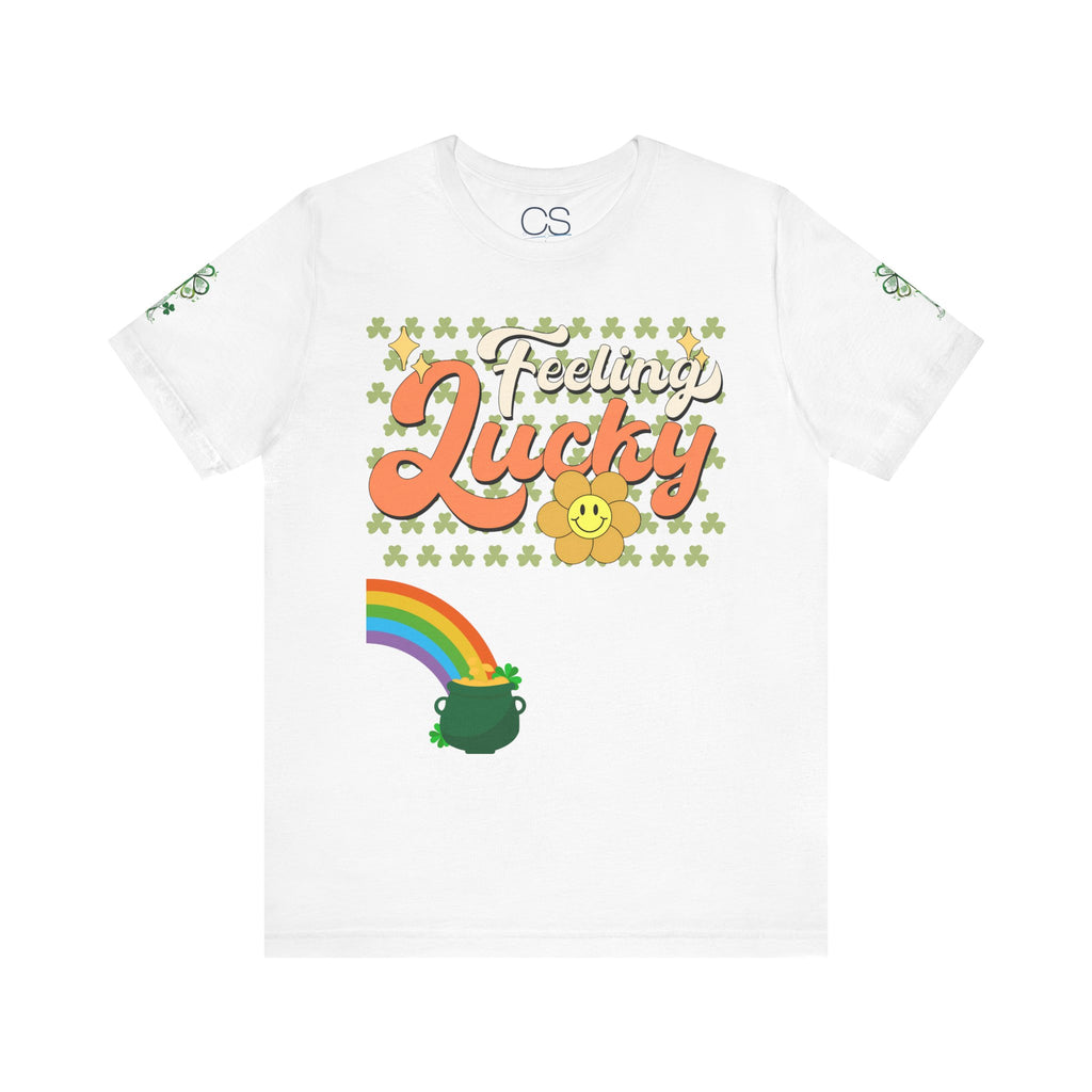 Feeling Lucky St. Patrick's Day Unisex Jersey Short Sleeve Tee | Soft Premium Cotton Tee | Casual Everyday Comfort - Image 8