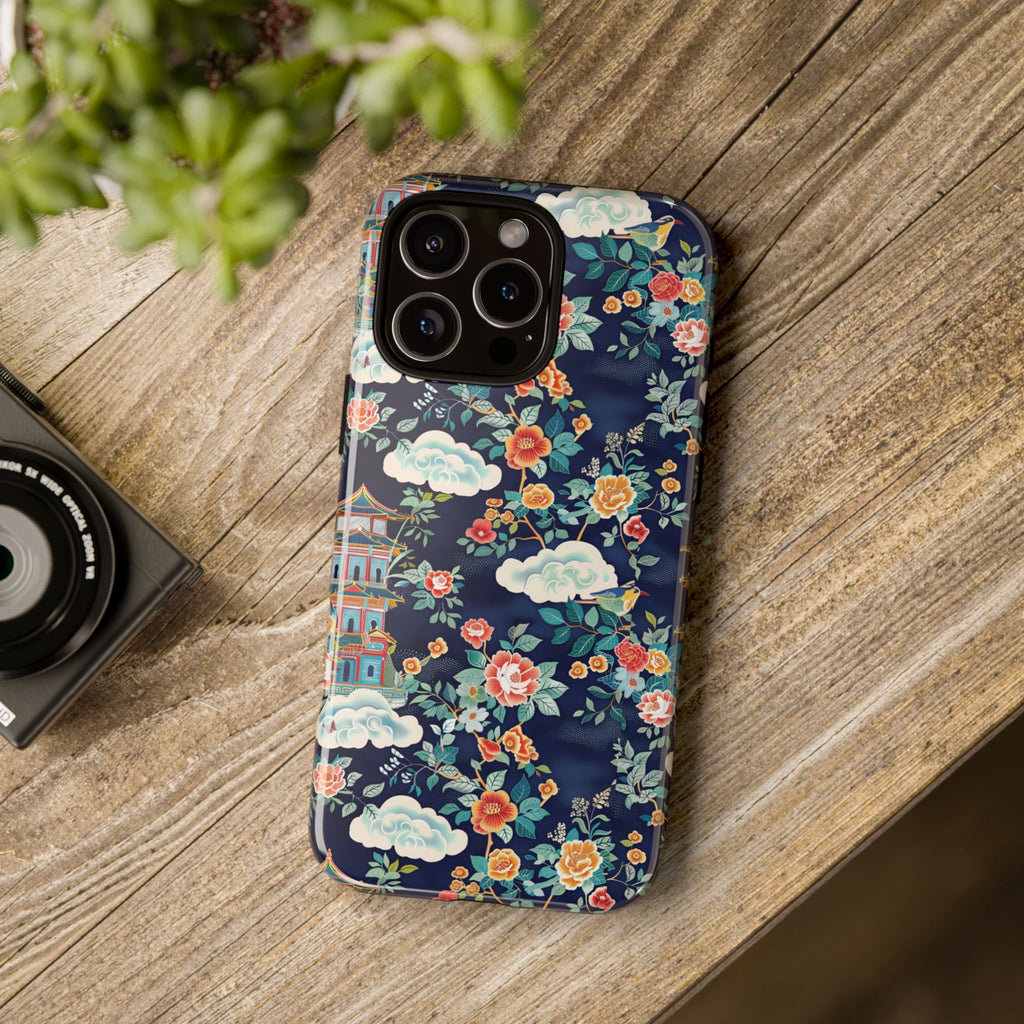Enchanting Chinoiserie-Inspired Durable Phone Case | Shock-Absorb Protection | Sleek Modern Style - Image 54
