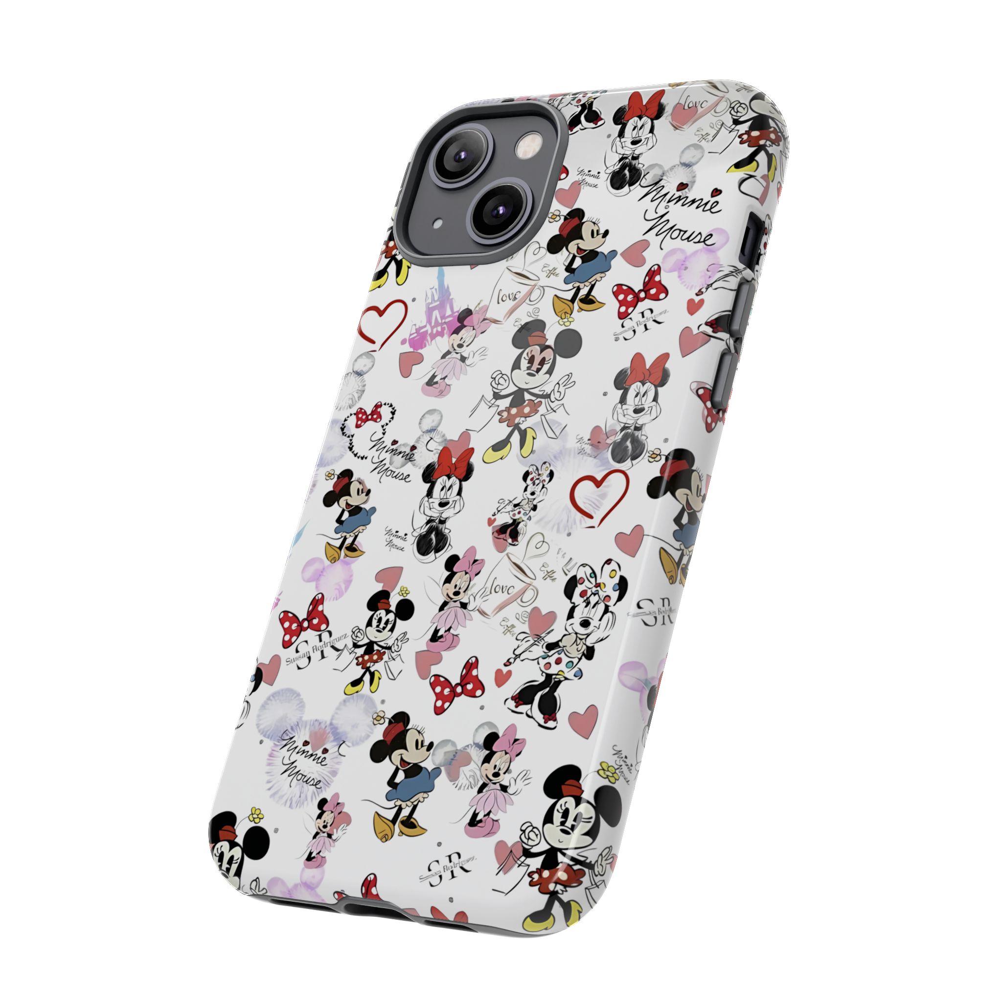 Vintage Minnie Mouse Durable Phone Case - Image 30